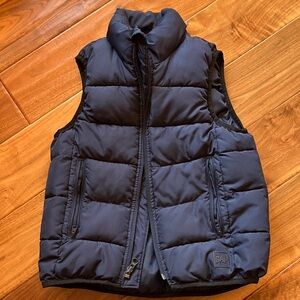 GAP Kids Dark Blue Quilted Vest
